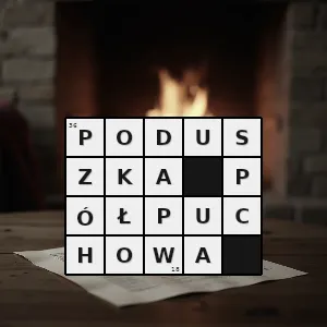 Hasło krzyżówkowe półpuch - poduszka półpuchowa – rozwiązanie, synonimy, podpowiedzi i definicje krzyżówkowe